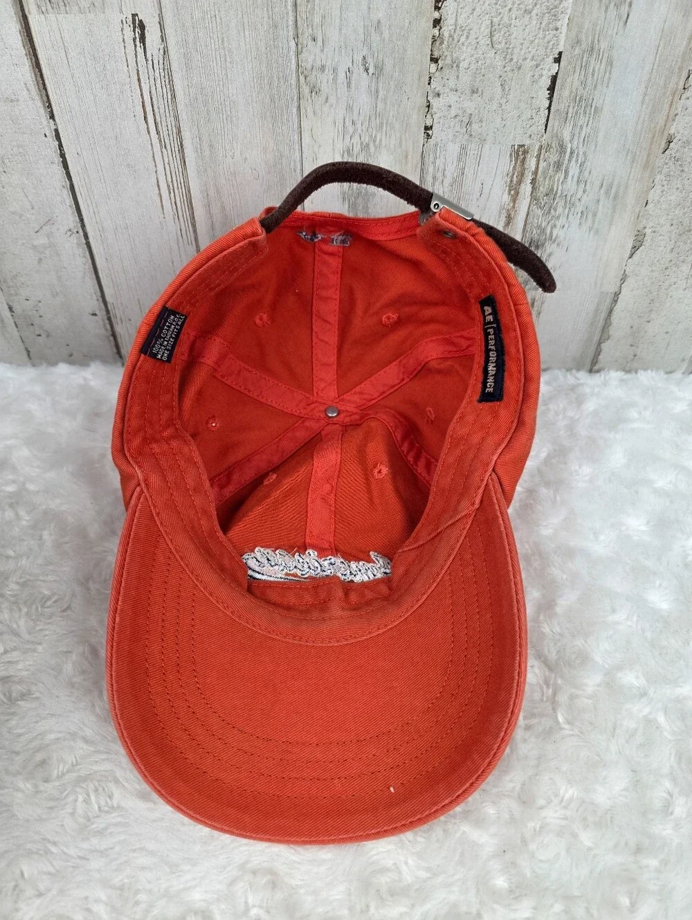 American Eagle Outfitters Rustic Orange Baseball Cap